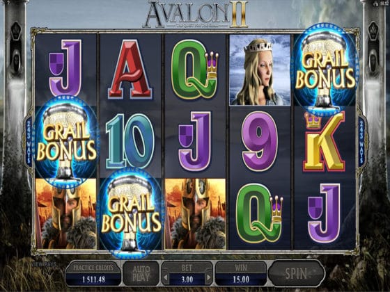 Avalon II Online Slot Bonus Hit