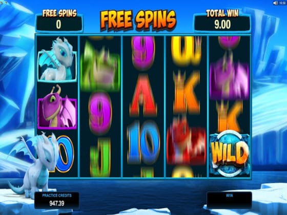 Dragonz Online Slot Frosty Bonus