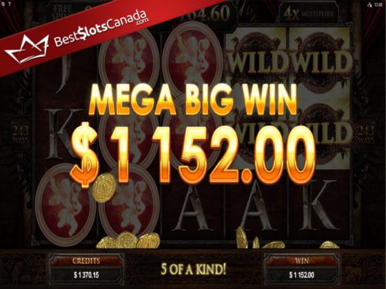 Game of Thrones Online Slot MEGA Big Win
