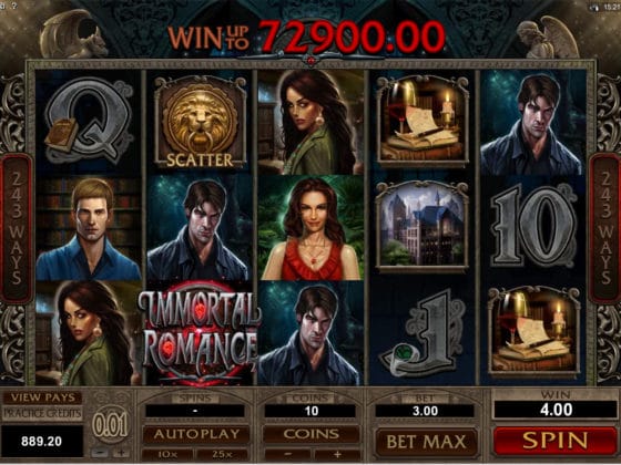 Immortal Romance Online Slot