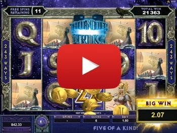 Thunderstruck II Odin Bonus Super Big Win